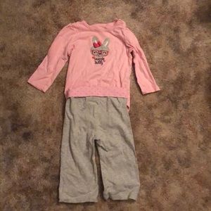 Baby Girl Yoga Outfit!